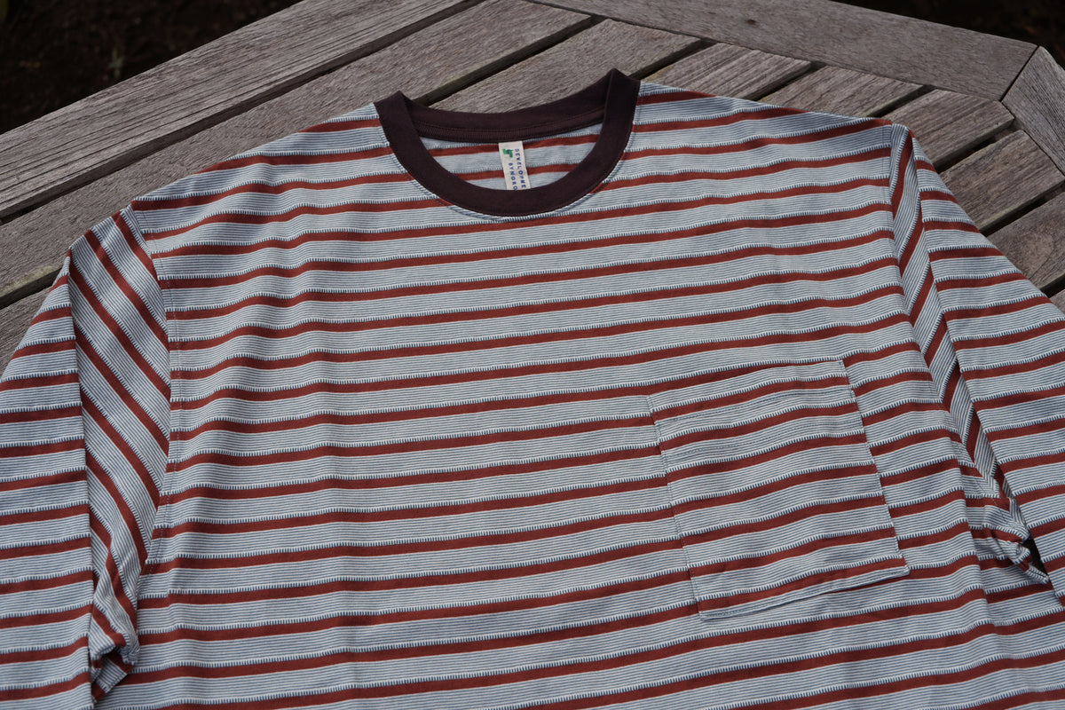 UNEVENNESS L/S TEE/ORANGE – DEVELOPMENT BY NOROLL