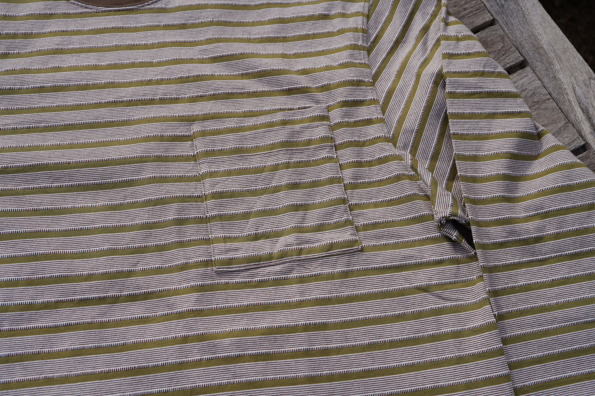 UNEVENNESS L/S TEE/GREEN – DEVELOPMENT BY NOROLL