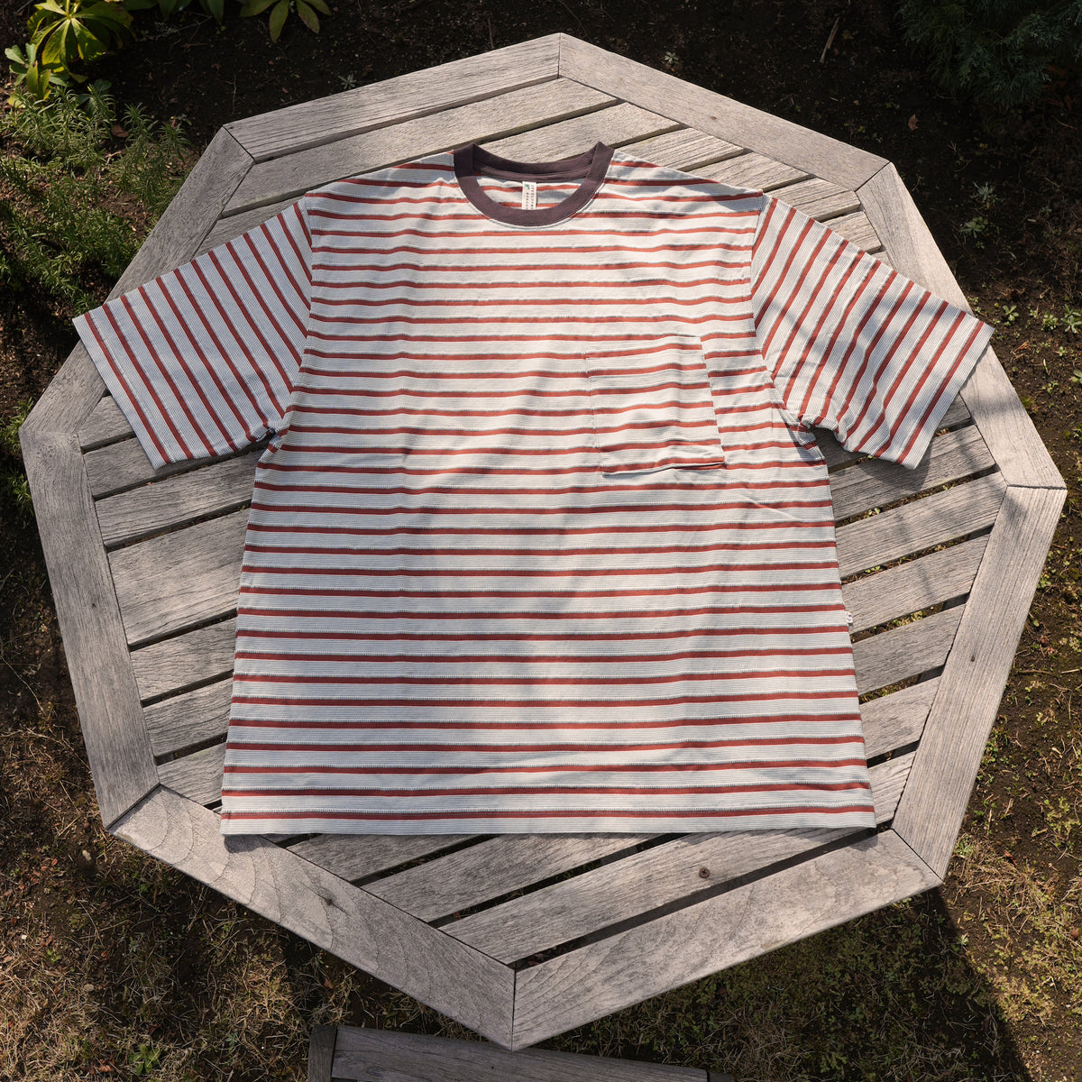 トップス NOROLL UNEVENNESS S/S TEE UNEVENNESS S/S TEE/ORANGE – DEVELOPMENT BY NOROLL