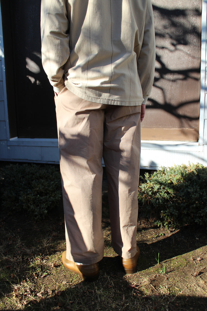 THICKWALK N.WEATHER PANTS/BEIGE – DEVELOPMENT BY NOROLL