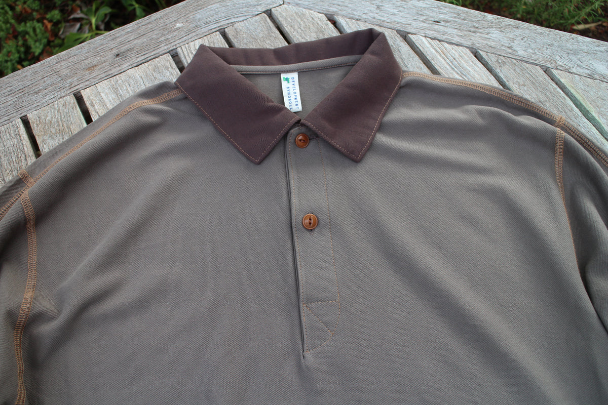 DRY WASHI L/S POLO – DEVELOPMENT BY NOROLL