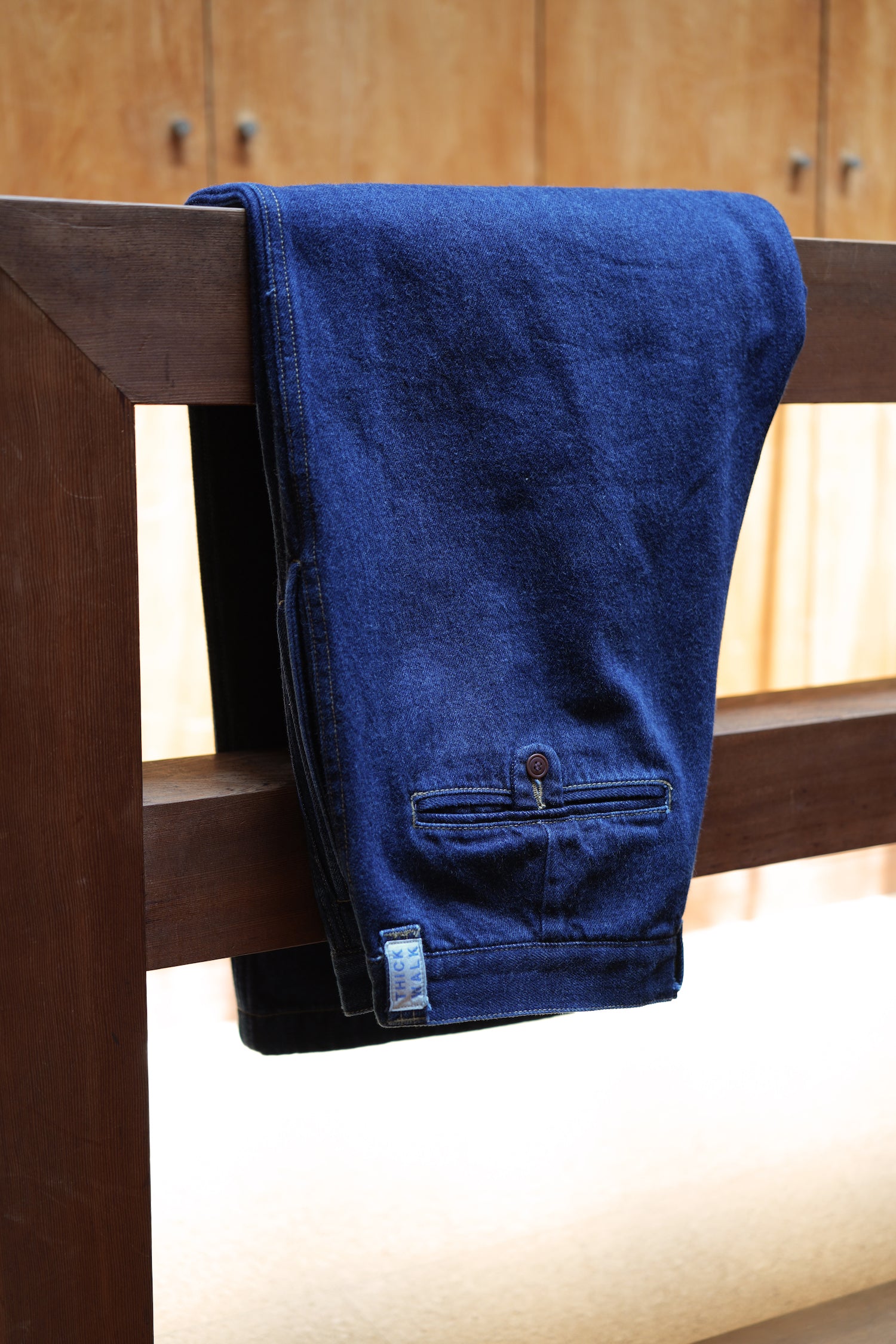 THICKWALK PANTS BLUE DENIM – DEVELOPMENT BY NOROLL