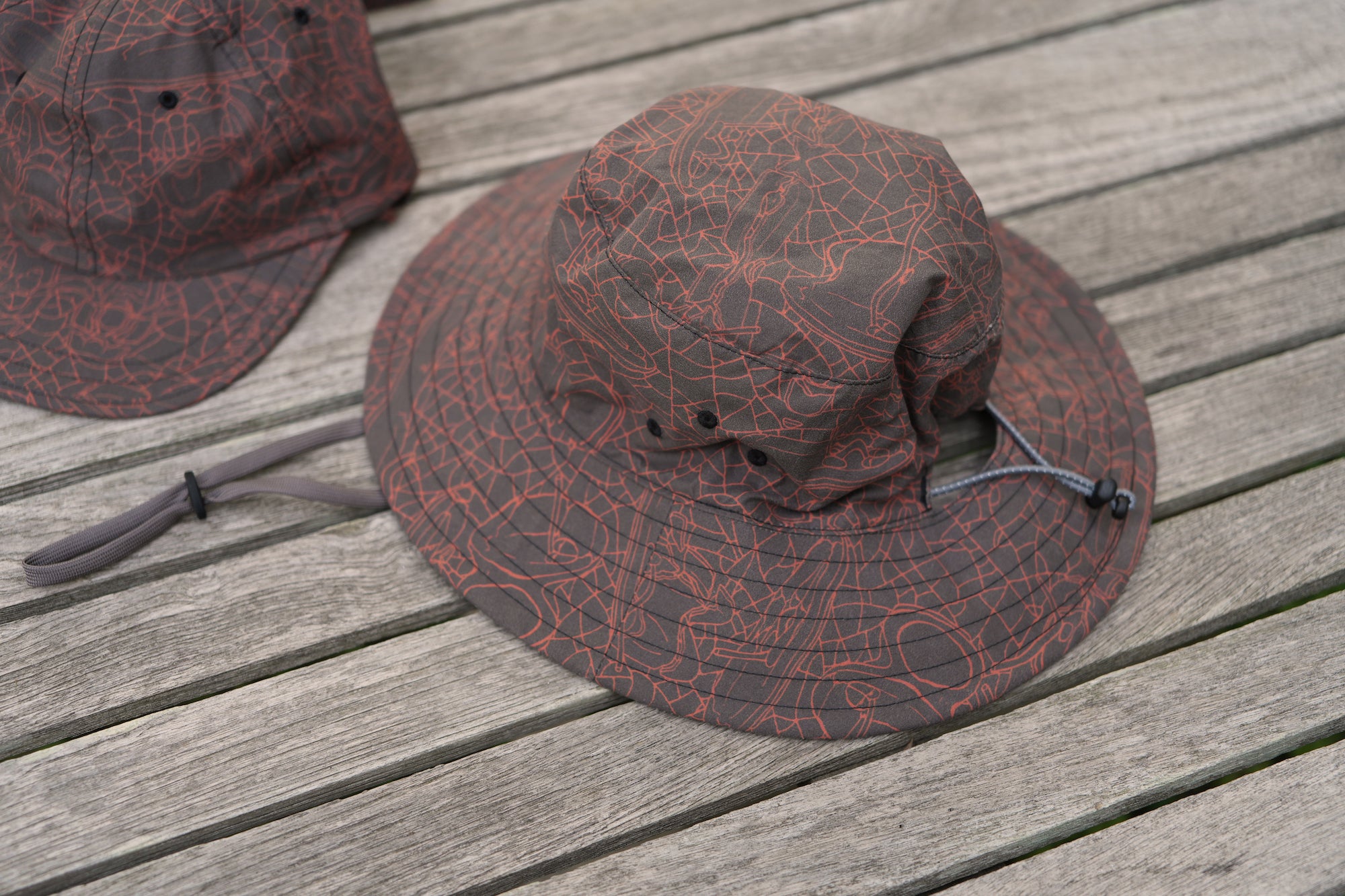 帽子 NOROLL WASHI BUCKET HAT DARKEST BROWN NOROLL/ノーロール】WASHI BUCKET HAT(BRICK) - 「PLACE/プレイス