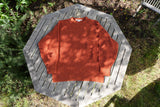 SIMPLE CREW NECK KNIT / ORANGE