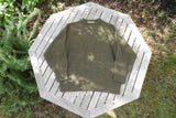 SIMPLE CREW NECK KNIT / OLIVE