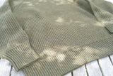 SIMPLE CREW NECK KNIT / OLIVE