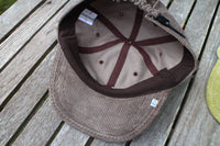 OUTDATED CAP    SMOKE BROWN / LIME GREEN