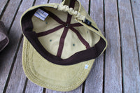 OUTDATED CAP    SMOKE BROWN / LIME GREEN