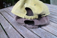 OUTDATED CAP    SMOKE BROWN / LIME GREEN