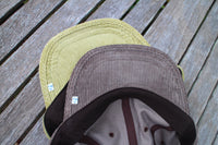 OUTDATED CAP    SMOKE BROWN / LIME GREEN